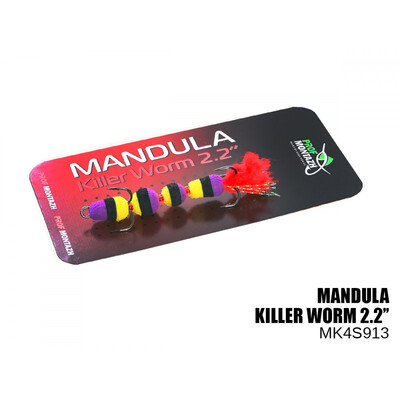 Мандула Killer Worm 4 сегмента 55мм (#913)
