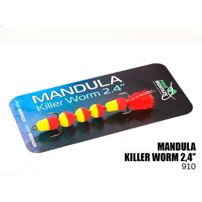 Мандула Killer Worm 5 сегментов 60мм (#910)