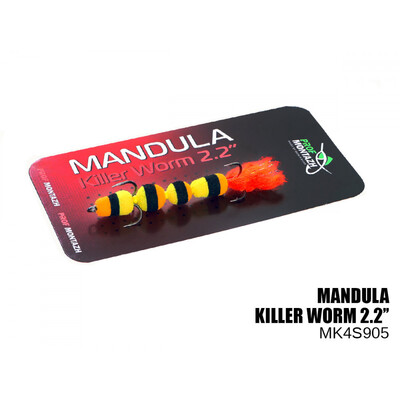 Мандула Killer Worm 4 сегмента 55мм (#905)