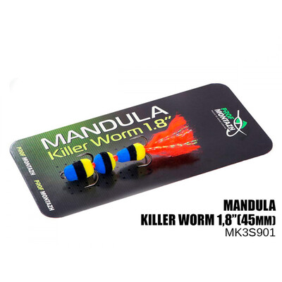 Мандула Killer Worm 3 сегмента 45мм (#901)