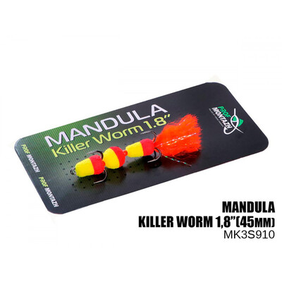 Мандула Killer Worm 3 сегмента 45мм (#910)