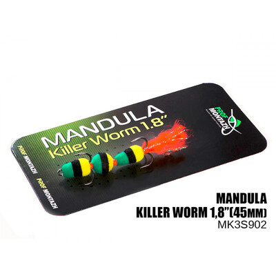 Мандула Killer Worm 3 сегмента 45мм (#902)