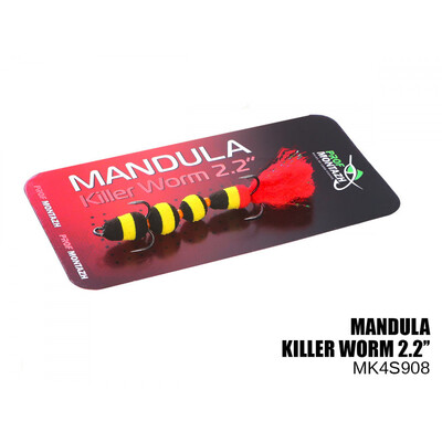 Мандула Killer Worm 4 сегмента 55мм (#908)