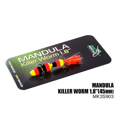 Мандула Killer Worm 3 сегмента 45мм (#903)
