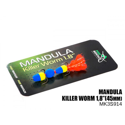 Мандула Killer Worm 3 сегмента 45мм (#914)