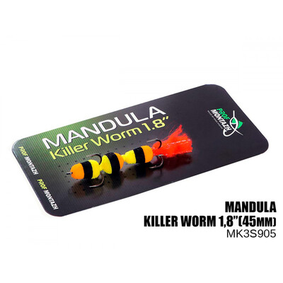 Мандула Killer Worm 3 сегмента 45мм (#905)