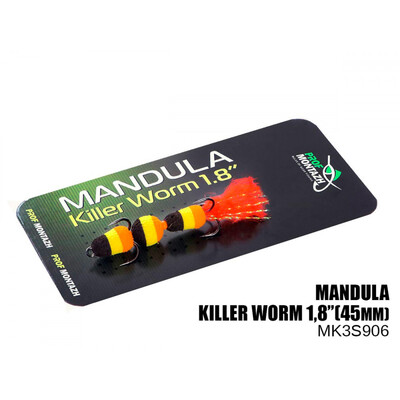 Мандула Killer Worm 3 сегмента 45мм (#906)