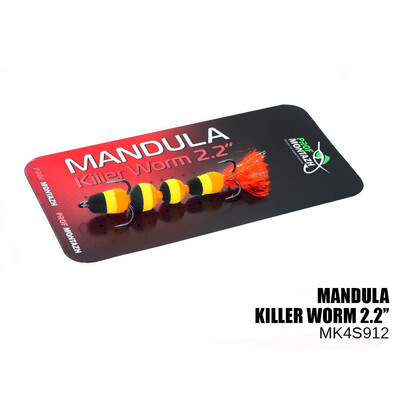 Мандула Killer Worm 4 сегмента 55мм (#912)
