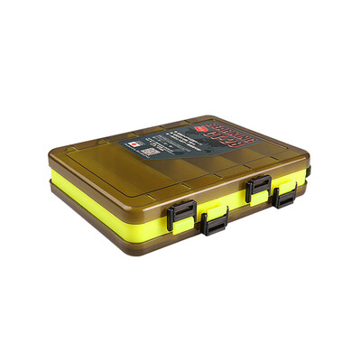 Коробка для приманок двостороння CT28-X 20.5*17*4.7 Yellow